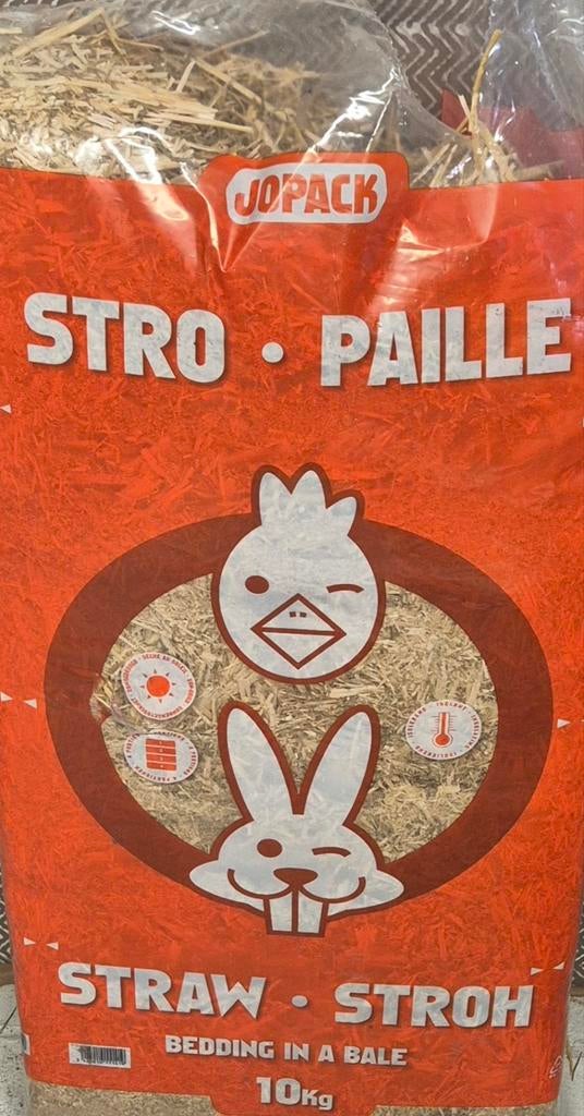 Stro, Enlèvement, Comme neuf, Abreuvement et Alimentation