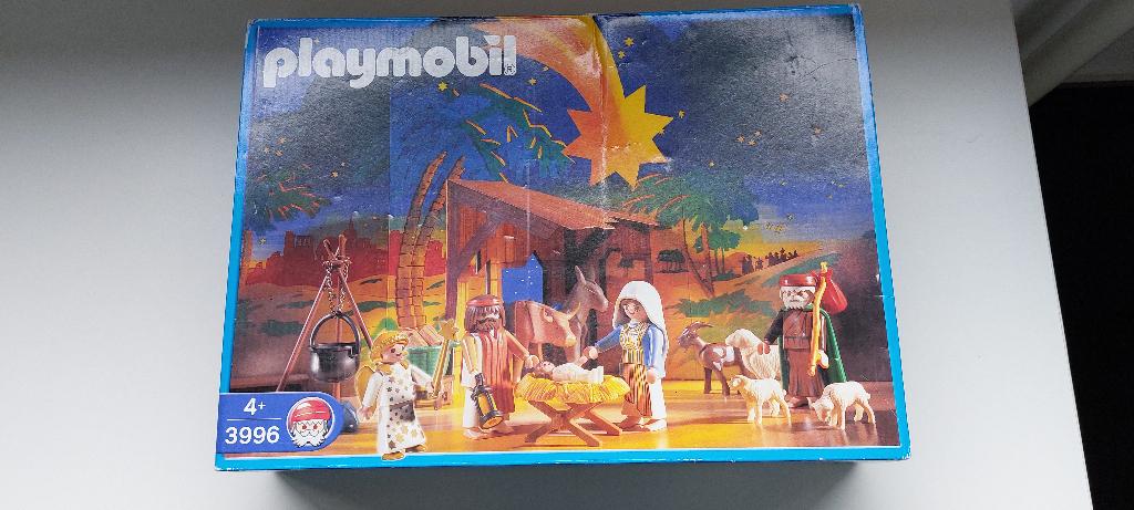 Playmobil 3996 Kerststal, Kinderen en Baby's, Speelgoed | Playmobil, Ophalen, Zo goed als nieuw, Complete set