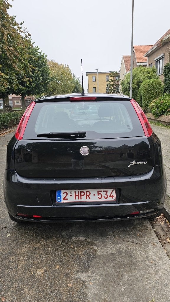 Fiat Punto, Auto's, 4 deurs, Stof, 4 cilinders, Zwart