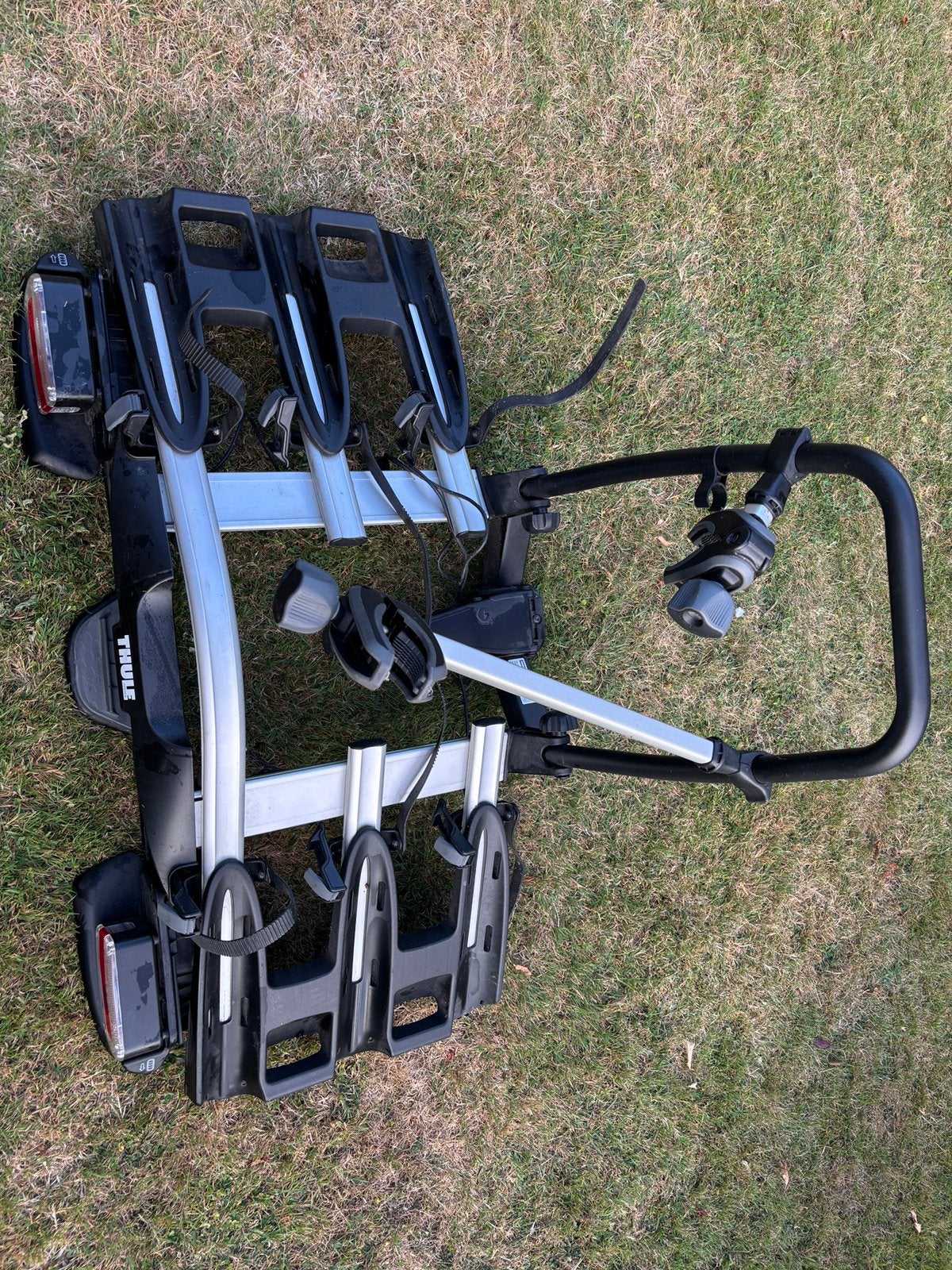 Fietsendrager Thule VeloCompact 927, Auto diversen, Fietsendragers, Ophalen, 3 fietsen of meer, Zo goed als nieuw, Trekhaakdrager