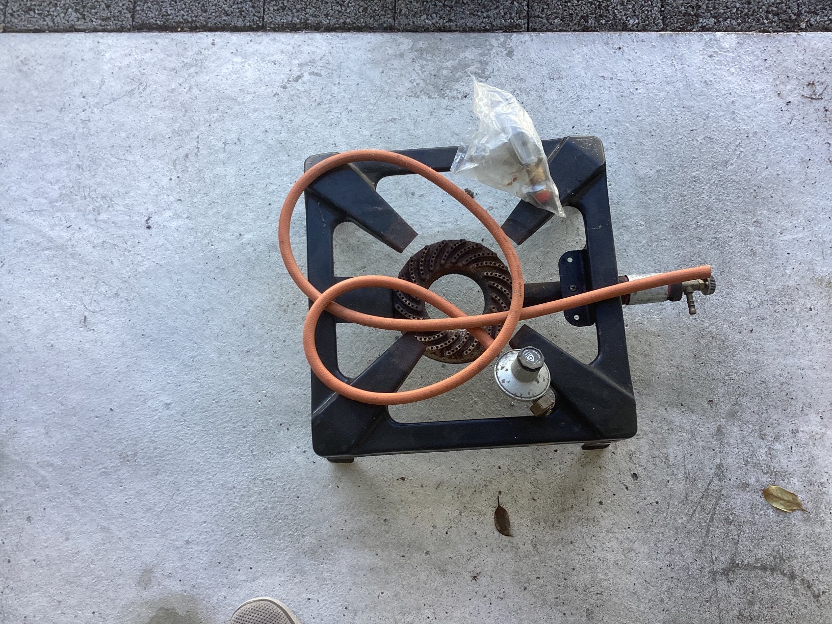 Gasvuur voor buiten, Tuin en Terras, Ophalen, Gebruikt