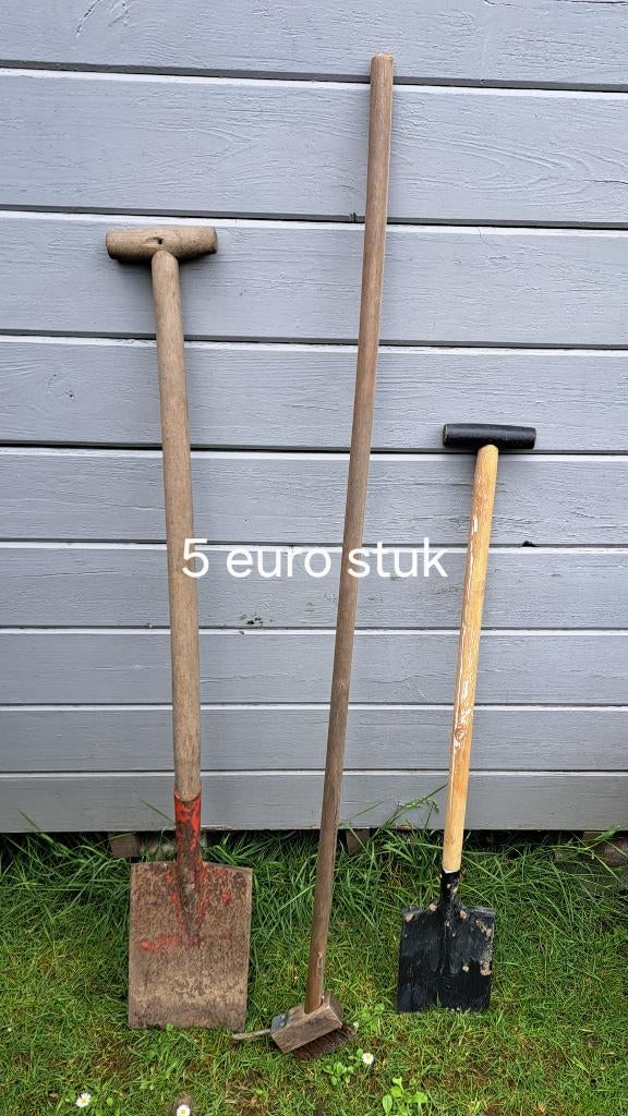 Tuingereedschap, Ophalen, Gebruikt, Hark