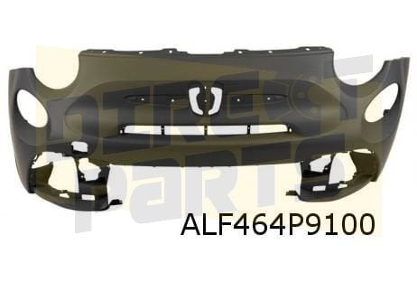 Fiat 500 voorbumper (Abarth) (te spuiten) Origineel! 7356439, -, -, Nieuw, Bumper