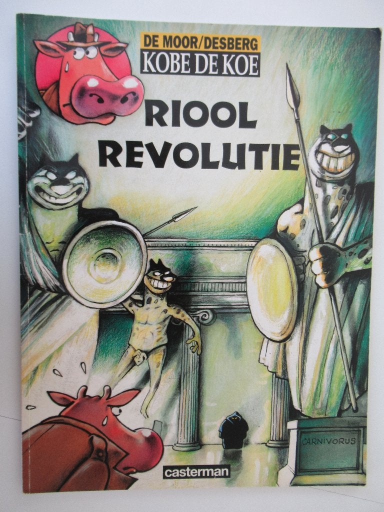 kobe de koe...nr.4...riool revolutie............1st, Ophalen of Verzenden, Gelezen