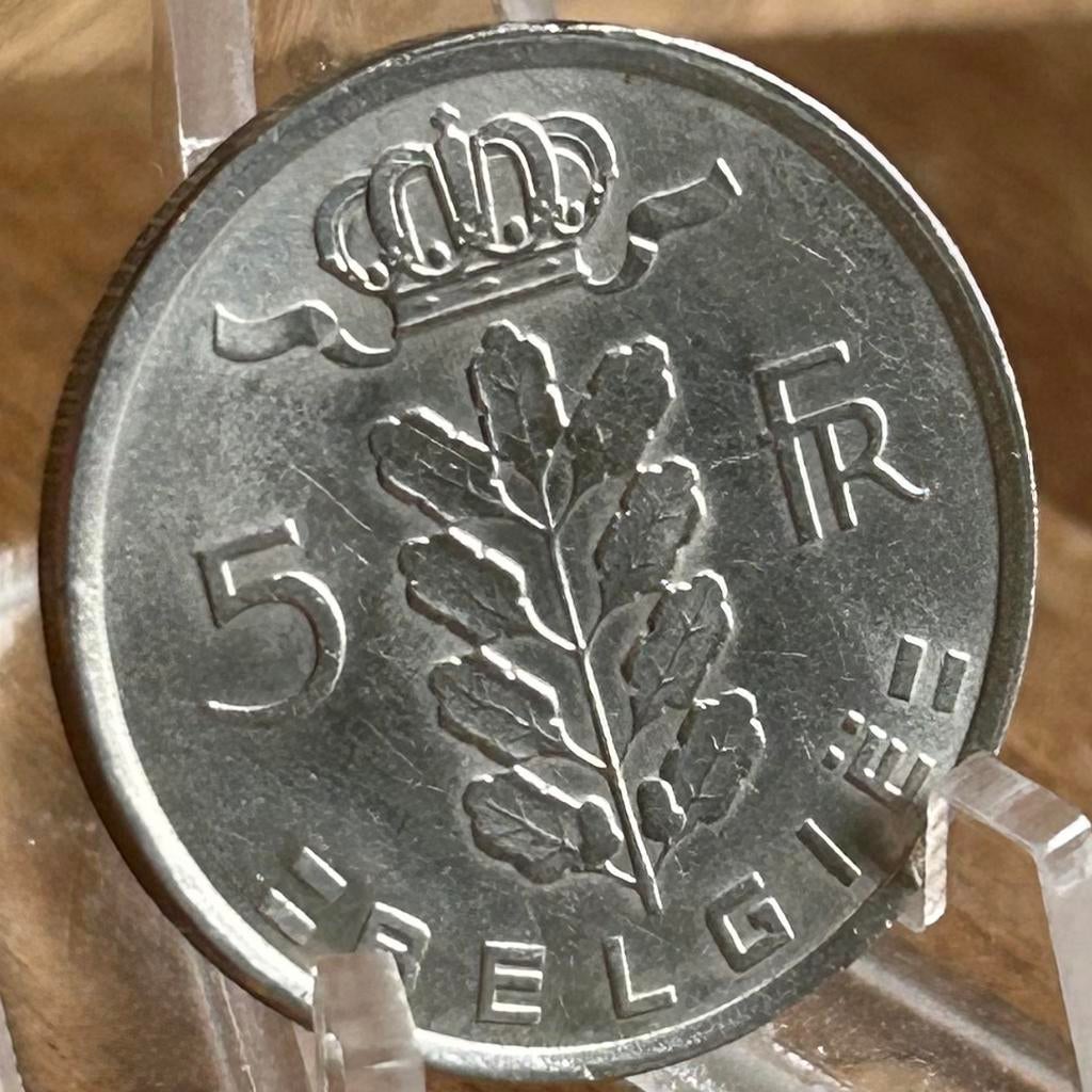 5 francs 1980 qualité Boudewijn flamand, Enlèvement ou Envoi