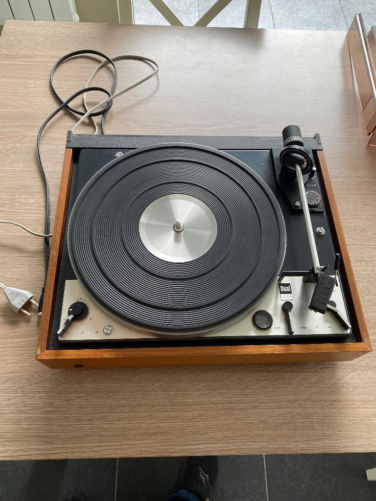 Dual platenspeler 1229, Audio, Tv en Foto, Platenspelers, Ophalen, Gebruikt, Automatisch, Platenspeler