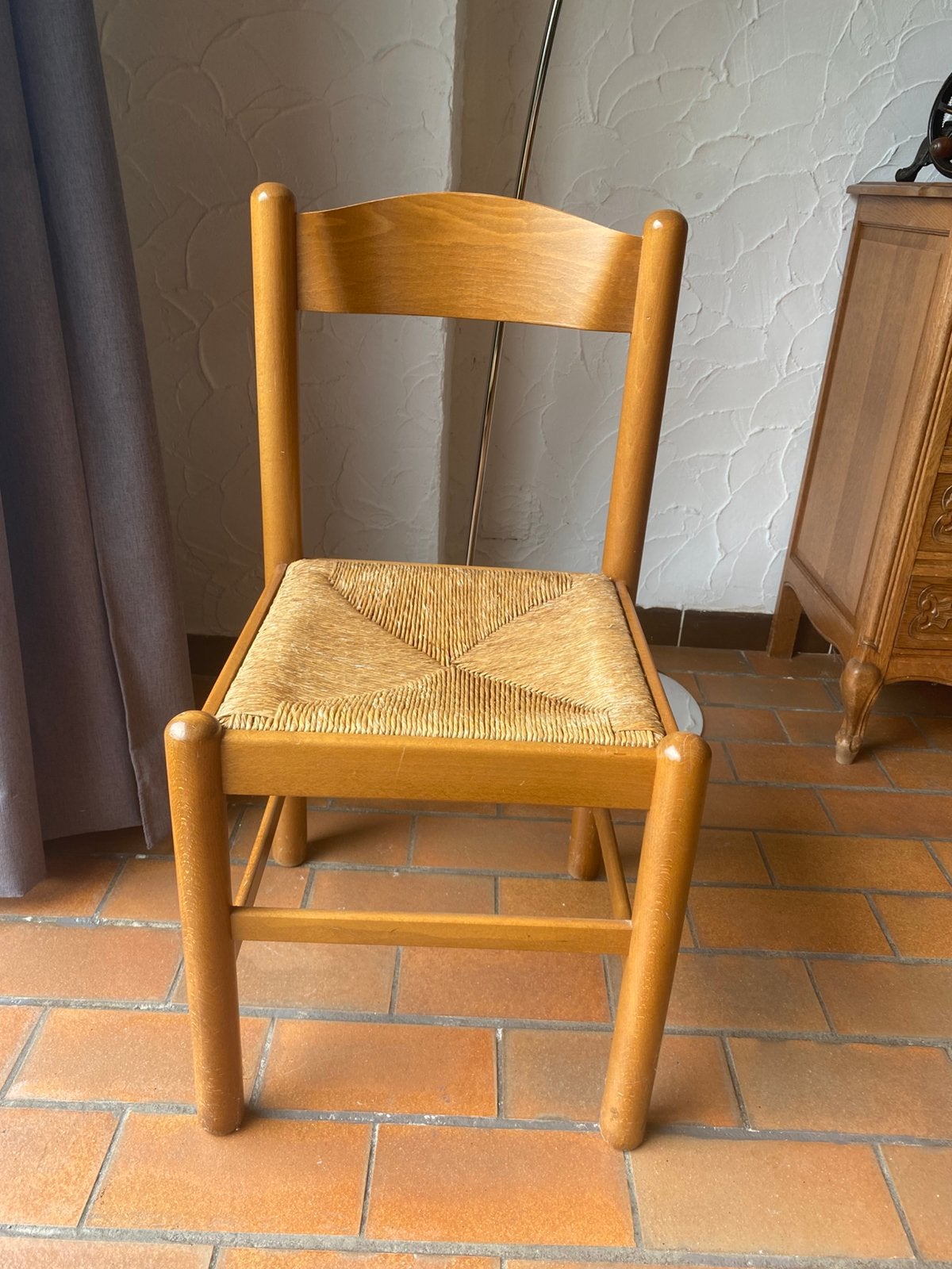 2chaises en hêtre massif, Maison & Meubles, Enlèvement, Bois, Deux
