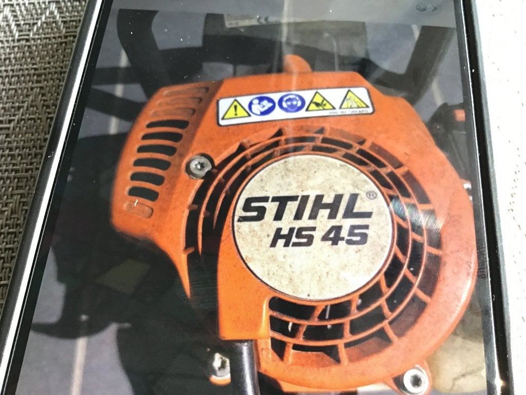 Heggeschaar, Ophalen, Gebruikt, Benzine, Stihl