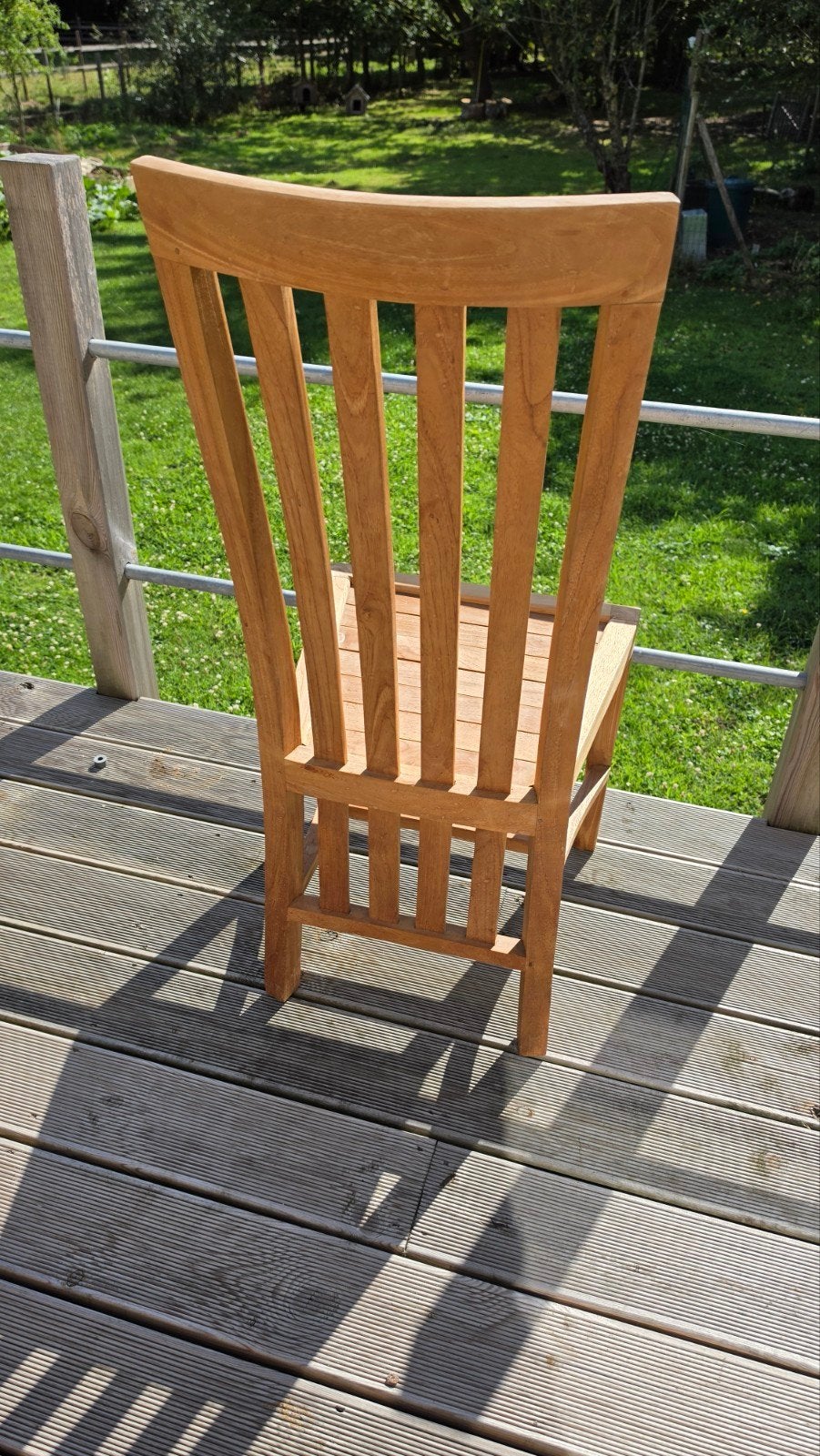 chaises en teck, Huis en Inrichting, Ophalen, Overige materialen, Vijf, Zes of meer stoelen