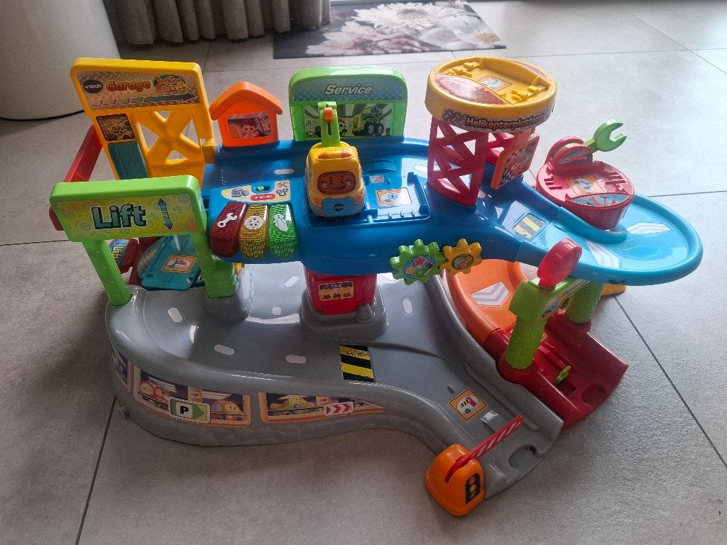 Vtech garage toet toet auto's, Enfants & Bébés, Jouets | Vtech, Comme neuf, 2 à 4 ans, Enlèvement