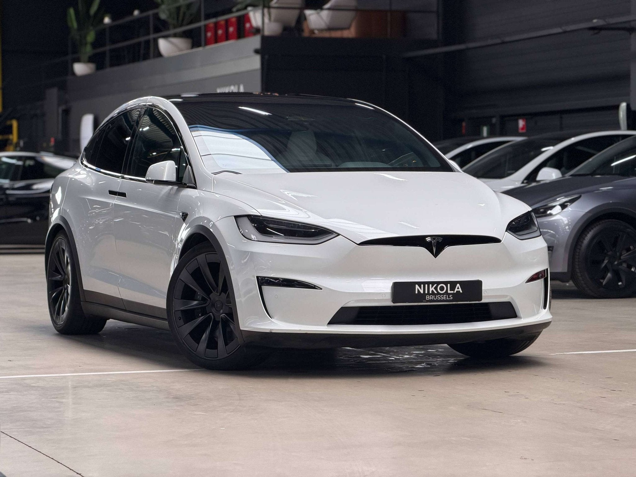 Tesla Model X PLAID - AUTOPILOT - 6 SEATS - 1.020HP - 22inch, Autos, Tesla, Achat, Entreprise, Noir, 5 portes