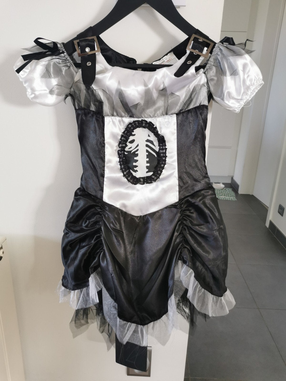 Halloween kleedje horrorbruidje maat 152, Ophalen of Verzenden, Nieuw, 146 t/m 152, Meisje