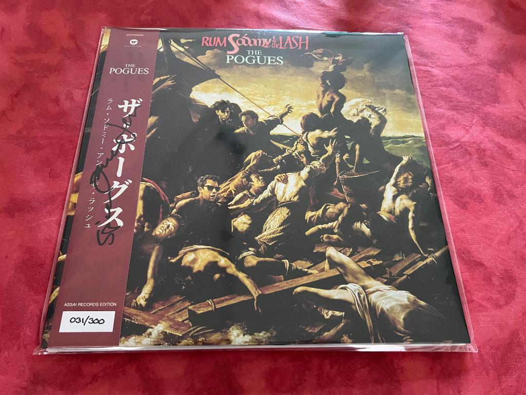 The Pogues - Rum Sodomy & The Lash Vinyl LP 40th Ann. Signed, Cd's en Dvd's, Ophalen, Nieuw in verpakking, 12 inch