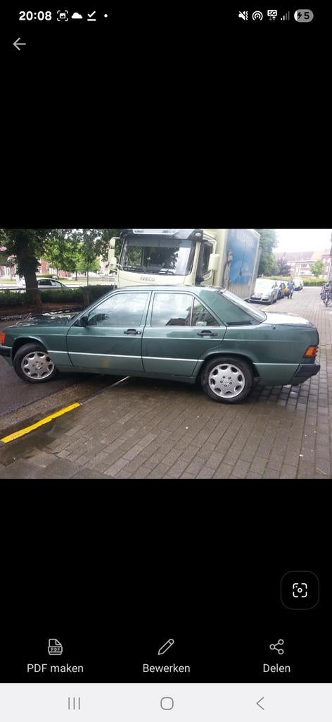 Merc 190d 2,5 1993 170dkm, Auto's, Particulier, Te koop