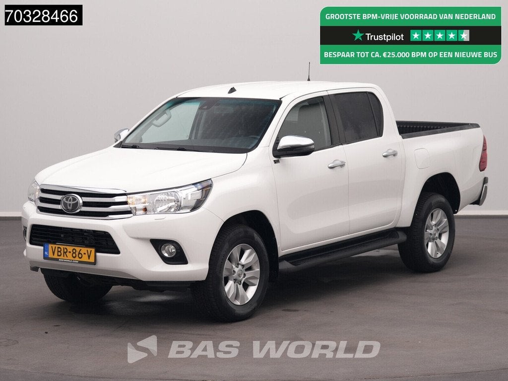 Toyota HiLux 2.4 D-4D Automaat Double Cab 4WD 4x4 Airco Came, Auto's, Toyota, Bedrijf, Te koop, Hilux, 4x4, Achteruitrijcamera