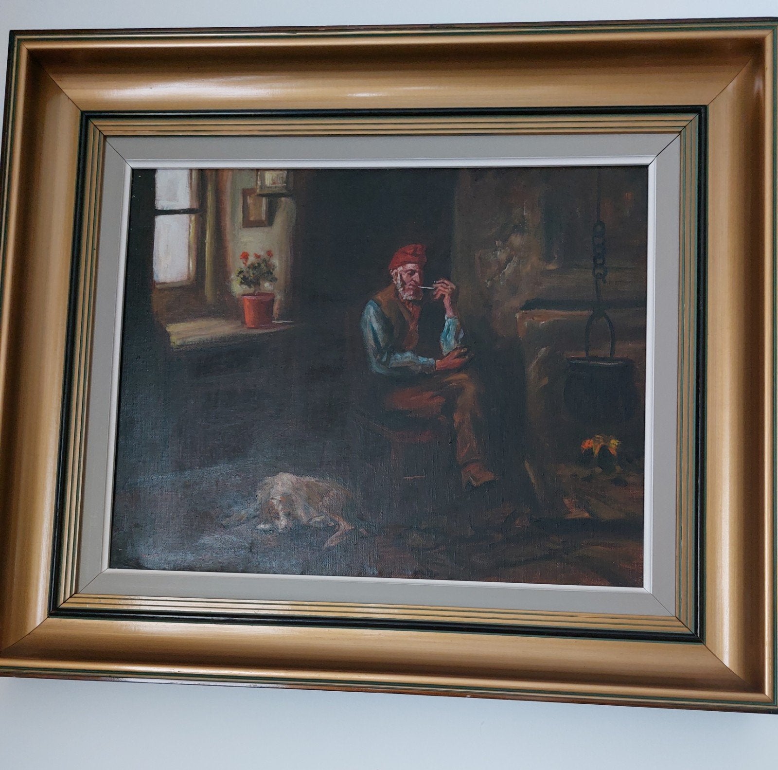 Man met pijp, Antiek en Kunst, Ophalen