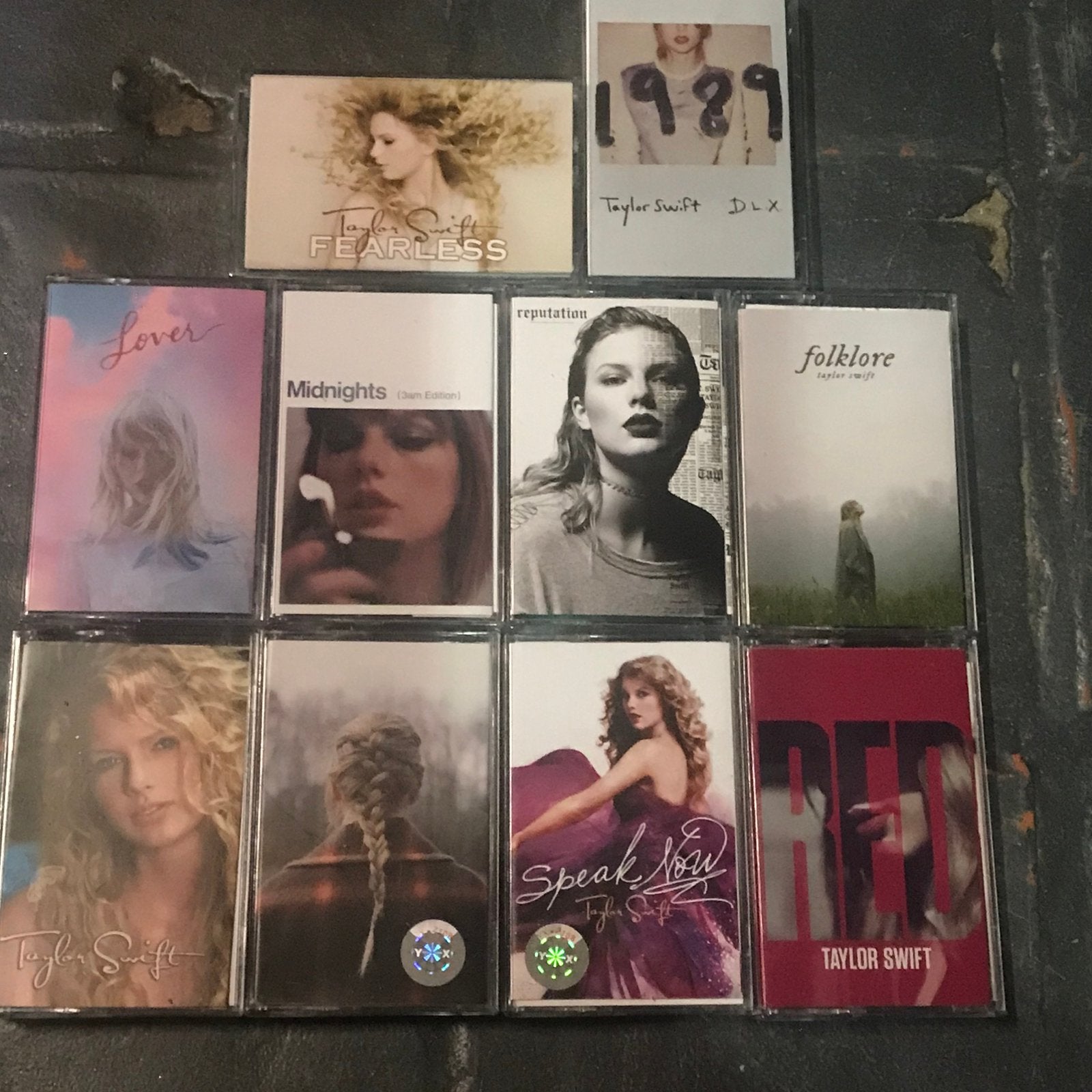 Taylor Swift 10x Cassettebandjes, CD & DVD, Cassettes audio, Enlèvement ou Envoi, Neuf, dans son emballage, Pop