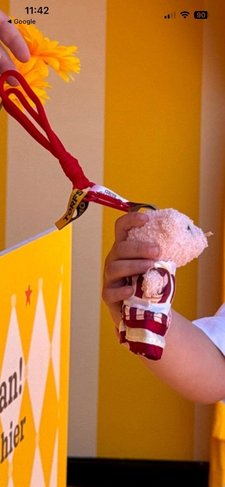 Gezocht: circus Camille klein, roze pluchebeertje, Enfants & Bébés, Jouets | Peluches, Enlèvement ou Envoi, Comme neuf, Rose