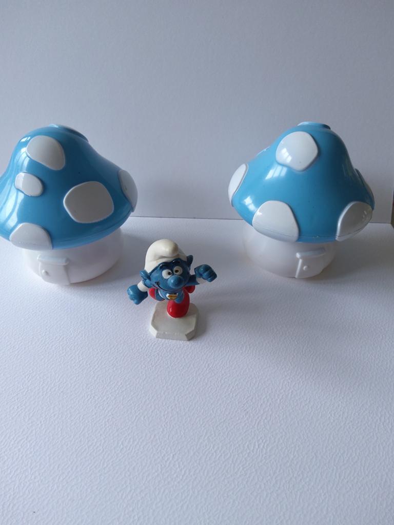 Schtroumpf Superman, Enlèvement ou Envoi, Utilisé, Poupée, Figurine ou Peluche