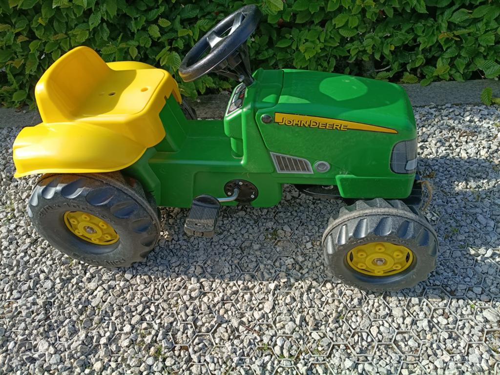 John Deere traktor, Ophalen