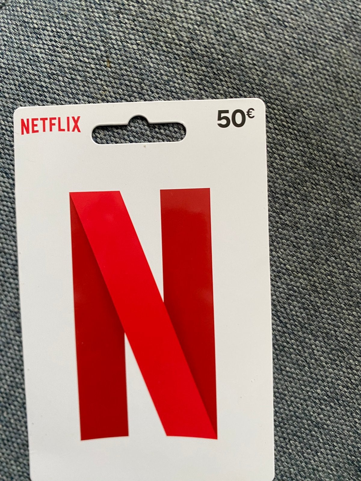 Netflix kaartje van 50€, Tickets en Kaartjes