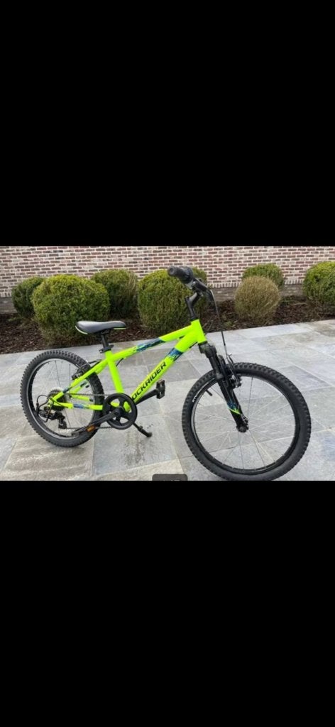 Kinder fiets mountainbike, Ophalen, Velgrem, V-brakes, Aluminium