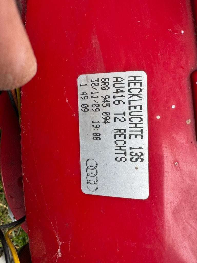 Achter verlichting audi Q5, Enlèvement ou Envoi, Audi