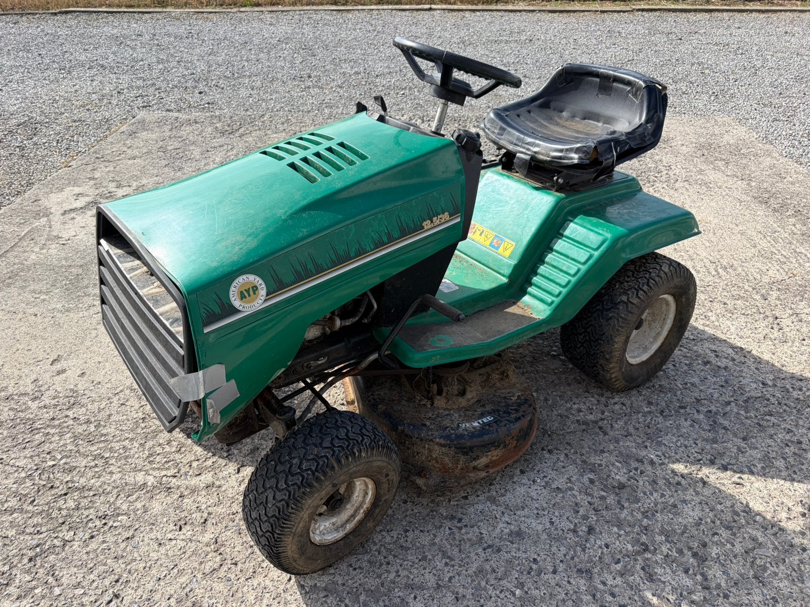 Tracteur tondeuse pour pieces ou a reparer, Jardin & Terrasse, Tondeuses autoportées, Enlèvement, Comme neuf