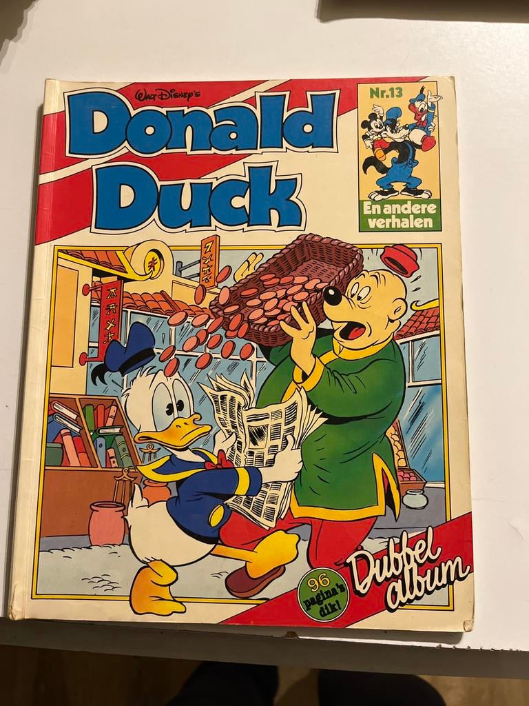 2 Disney strips – DuckTales + Donald Duck dubbelalbum, Meerdere comics, Ophalen, Gelezen
