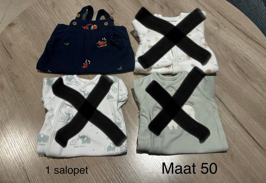 Kledingbundel maat 50 (25 stuks), Kinderen en Baby's, Ophalen of Verzenden, Zo goed als nieuw
