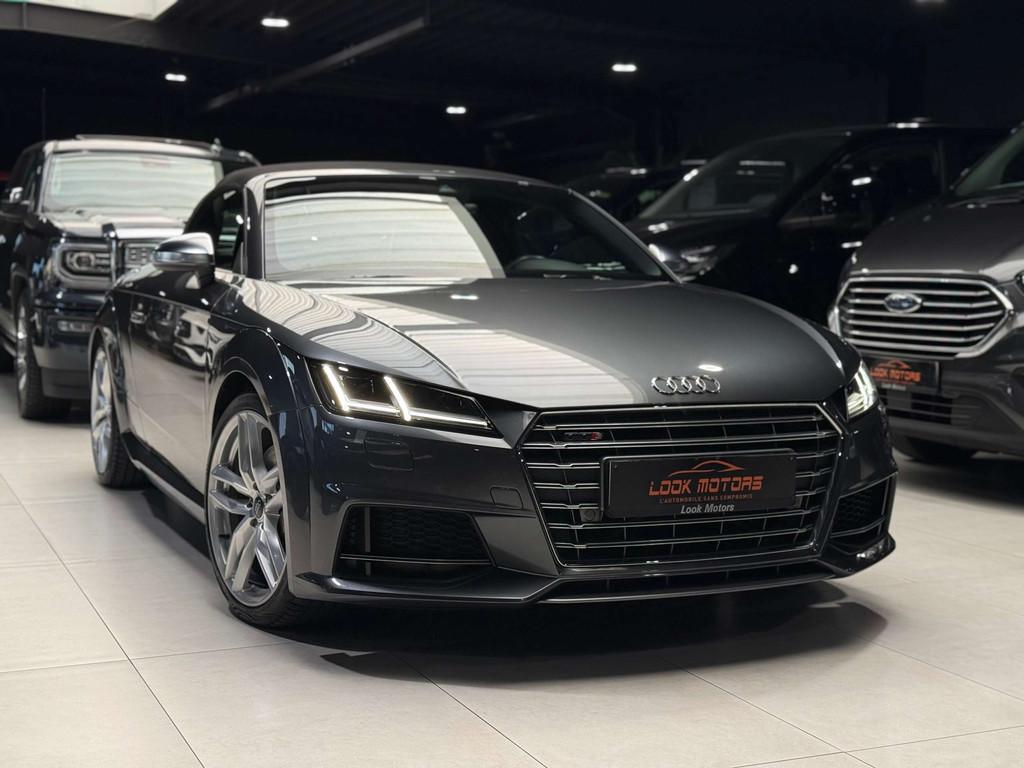Audi TT TTS Roadster 2.0 TFSI Quattro S tronic 310cv FULL, Autos, Cuir, Argent ou Gris, Euro 6, Entreprise