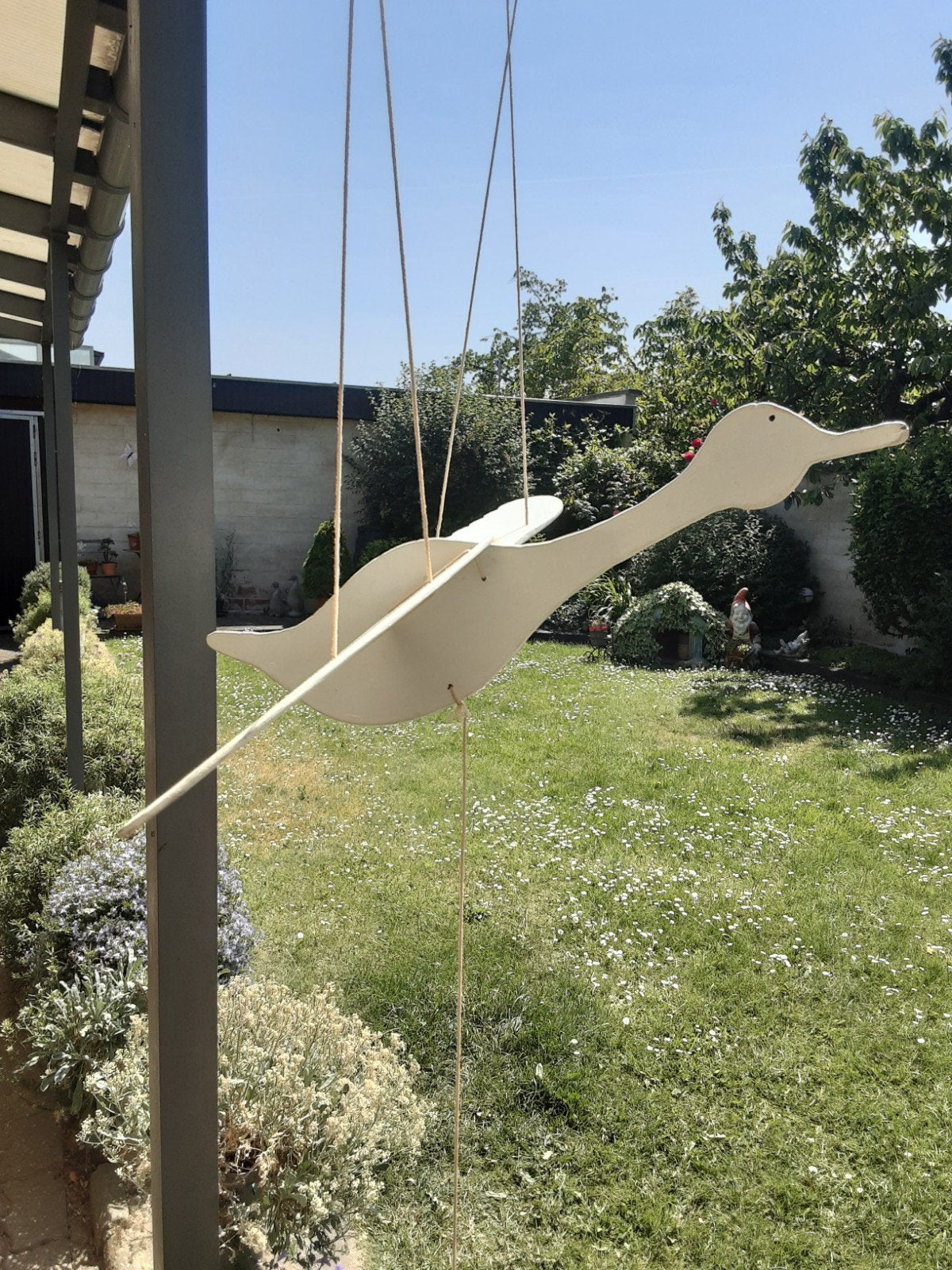 Houten vogel, Tuin en Terras, Ophalen of Verzenden