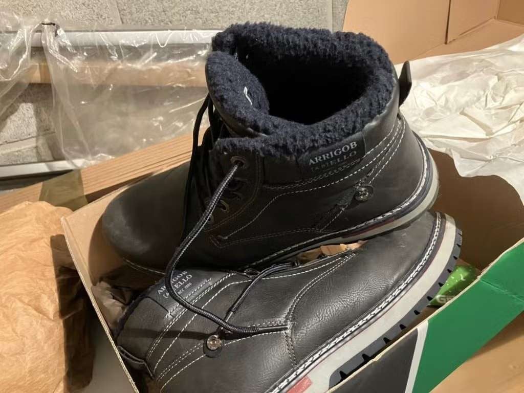 Warmte hiking schoenen / botinnen 43, Ophalen, Bruin, Wandelschoenen, Zo goed als nieuw
