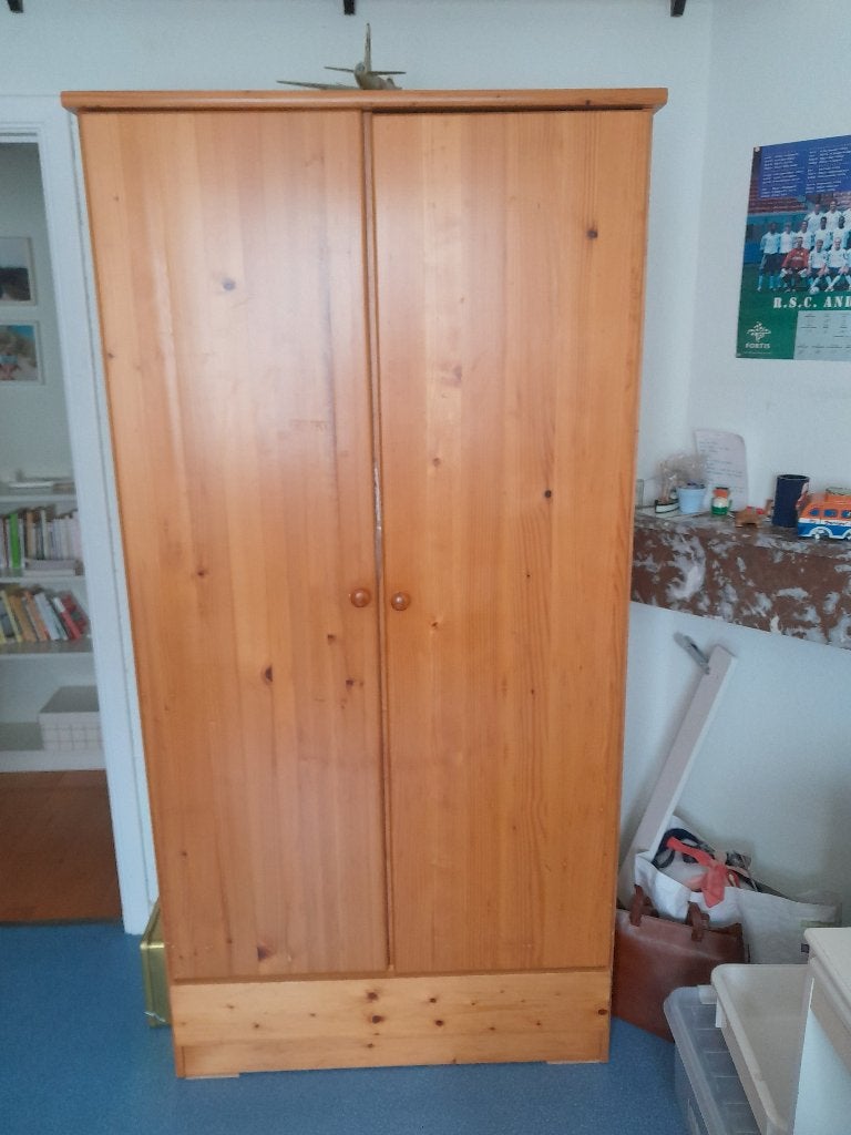 Armoire en pin, Enlèvement, Utilisé, Avec tiroir(s), Pin