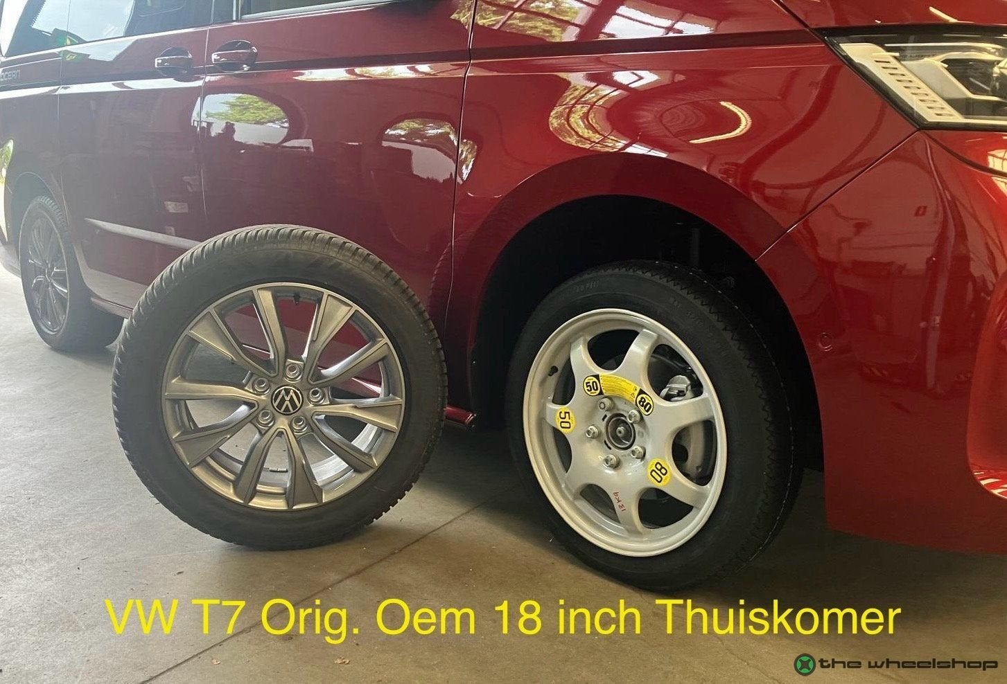 Reservewiel Thuiskomer VW T7 Multivan California 18 inch Oem, Auto-onderdelen, Banden en Velgen, -, Banden en Velgen, VWAG, Ophalen of Verzenden
