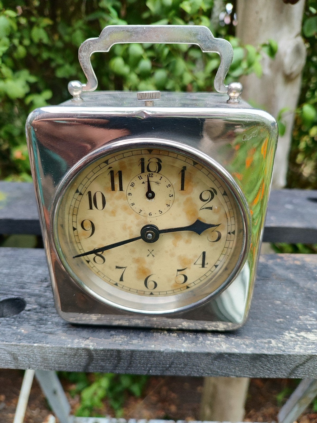 art deco wekker, Antiek en Kunst, Ophalen of Verzenden