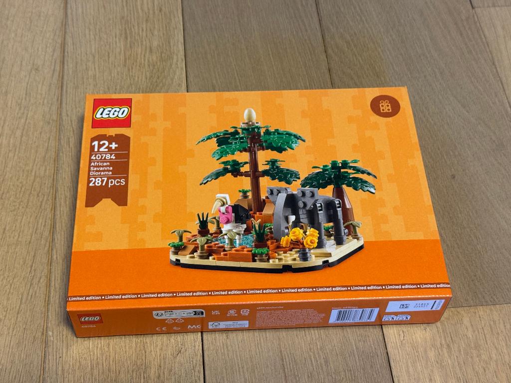LEGO 40784 - Afrikaanse Savanne Diorama (MISB), Ophalen, Lego, Nieuw, Complete set