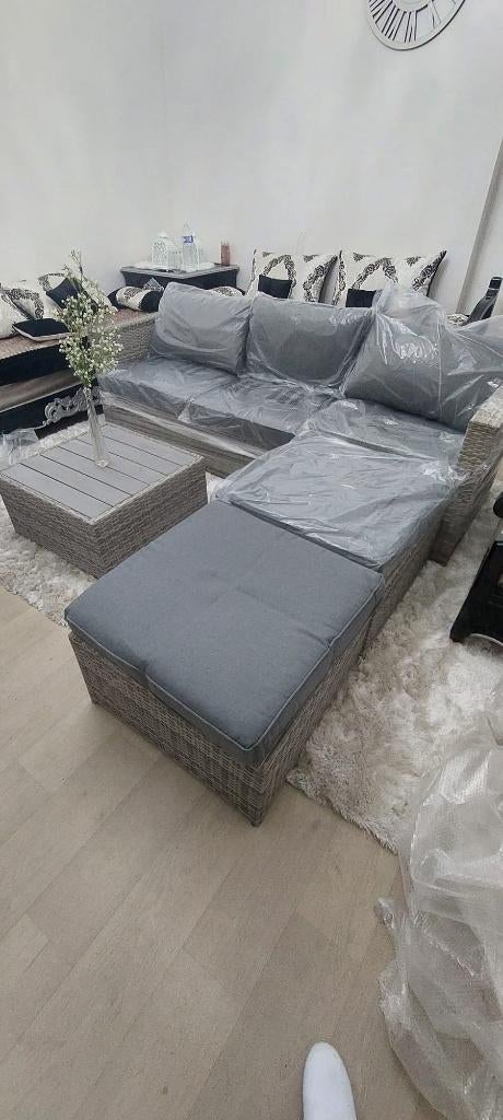 Salon jardin neuve valeur 899 euuro, Neuf, Salons de jardin, Banque, Aluminium
