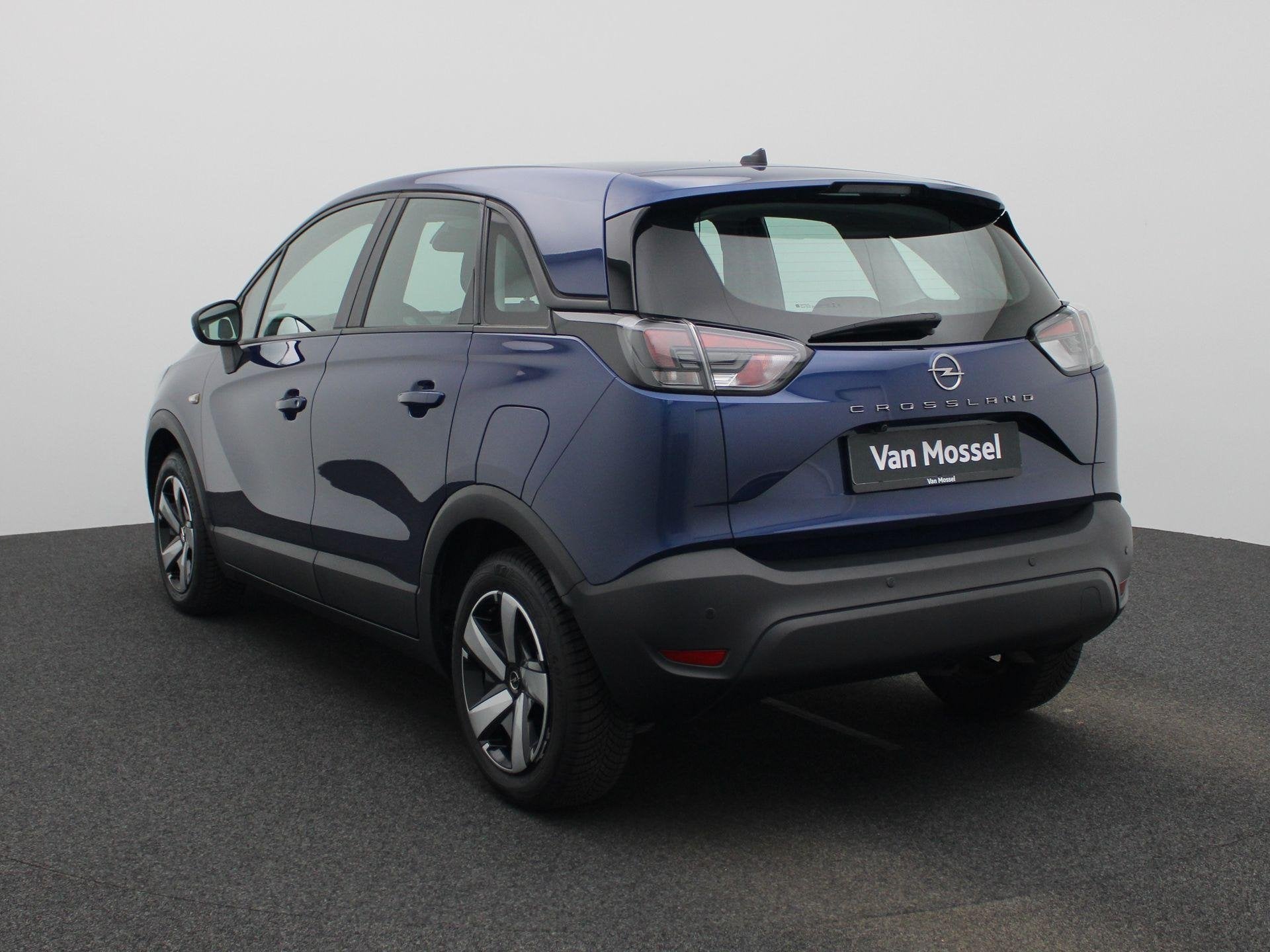 Opel Crossland 1.2 61kW S/S Edition Cruise Control | PDC A |, Auto's, Stof, Gebruikt, 1165 kg, Blauw
