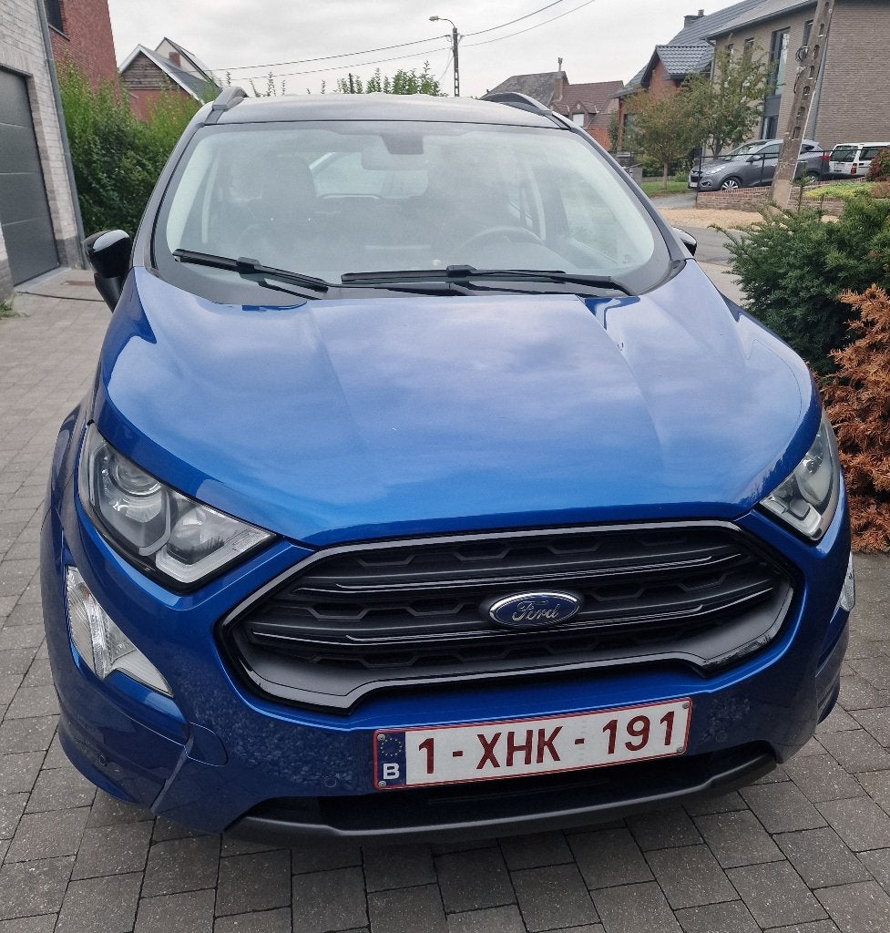 Ford Ecosport, Auto's, Stof, Ecosport, Parkeerassistent, Blauw