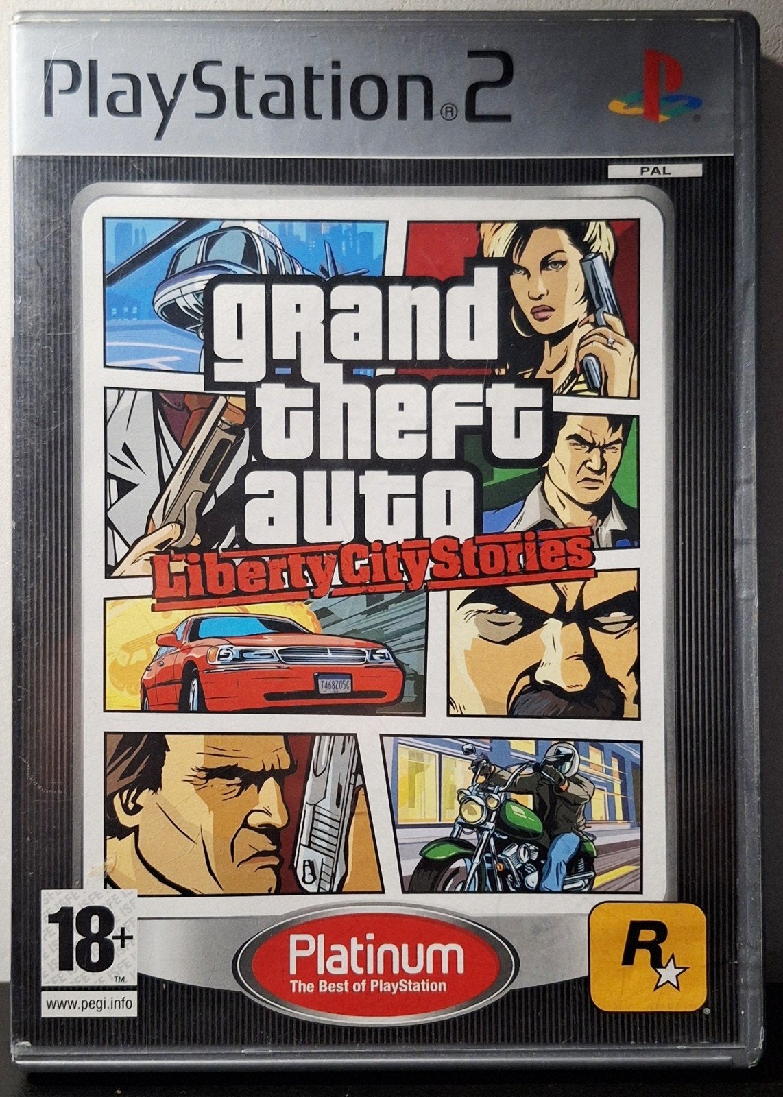 PS2 GTA - Grand Theft Auto: Liberty City Stories, Games en Spelcomputers, Ophalen of Verzenden, Zo goed als nieuw, Vanaf 18 jaar