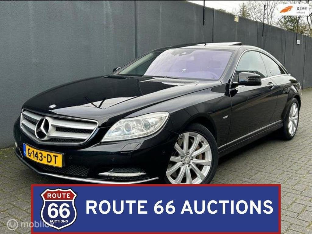 Mercedes-Benz CL 500 | 2010 | Route 66 Auctions, Auto's, Gebruikt, CL, Zwart, Bedrijf
