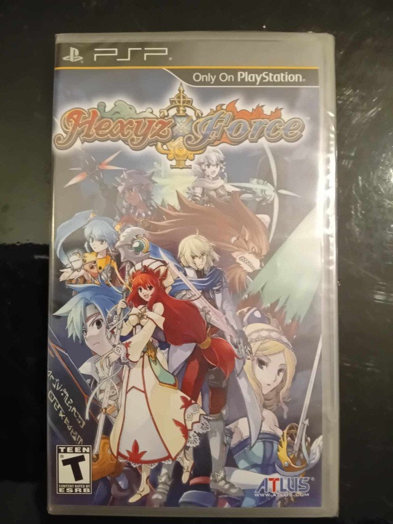 Hexyz Force voor PsP , Sealed , Atlus, Games en Spelcomputers, Games | Sony PlayStation Portable, Ophalen, 1 speler, Nieuw, Role Playing Game (Rpg)
