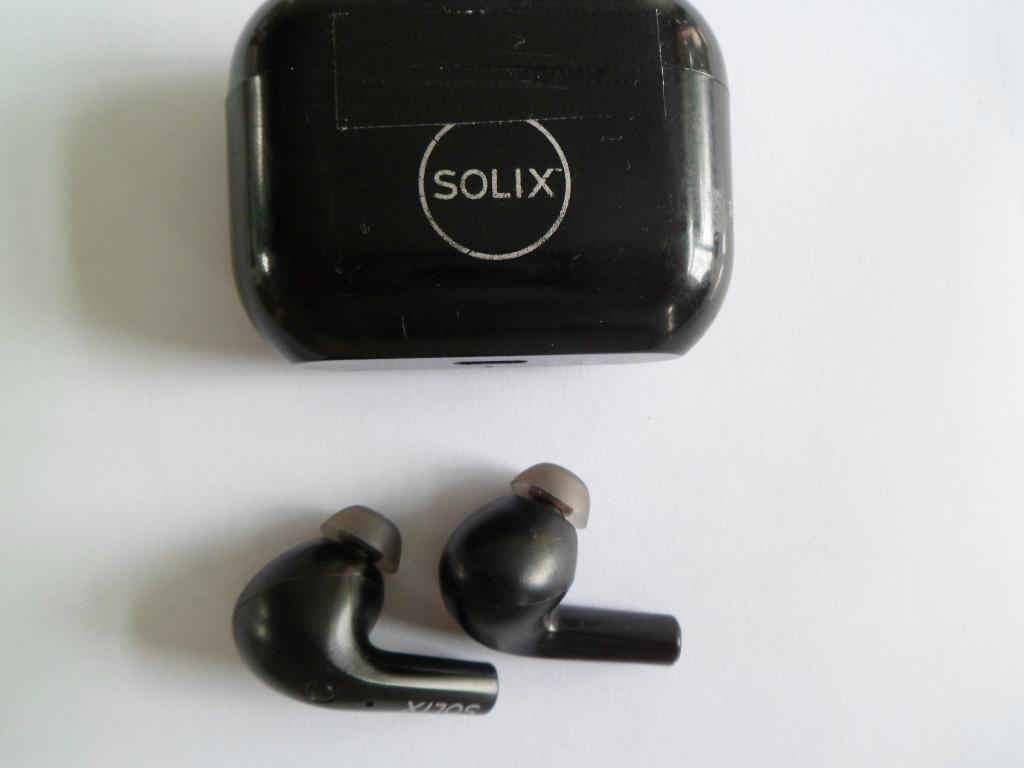 Écouteurs sans fil SOLIX,USB-C, N d'article : 3004227, noir, Enlèvement, Comme neuf