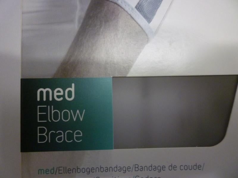 Medische verstelbare elleboogbrace van Push braces maat 3, Diversen, Ophalen of Verzenden, Zo goed als nieuw