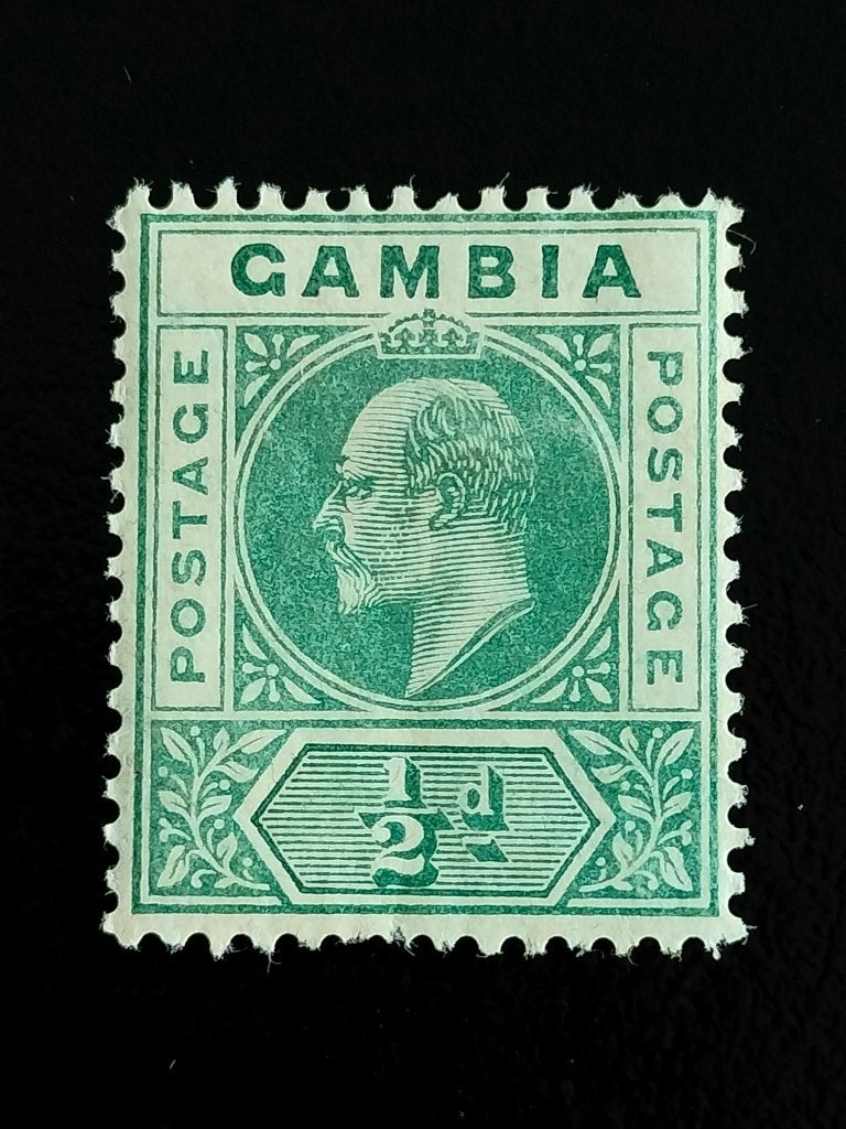Gambie 1905 - Roi Edouard VII *, Envoi, Autres pays, Non oblitéré