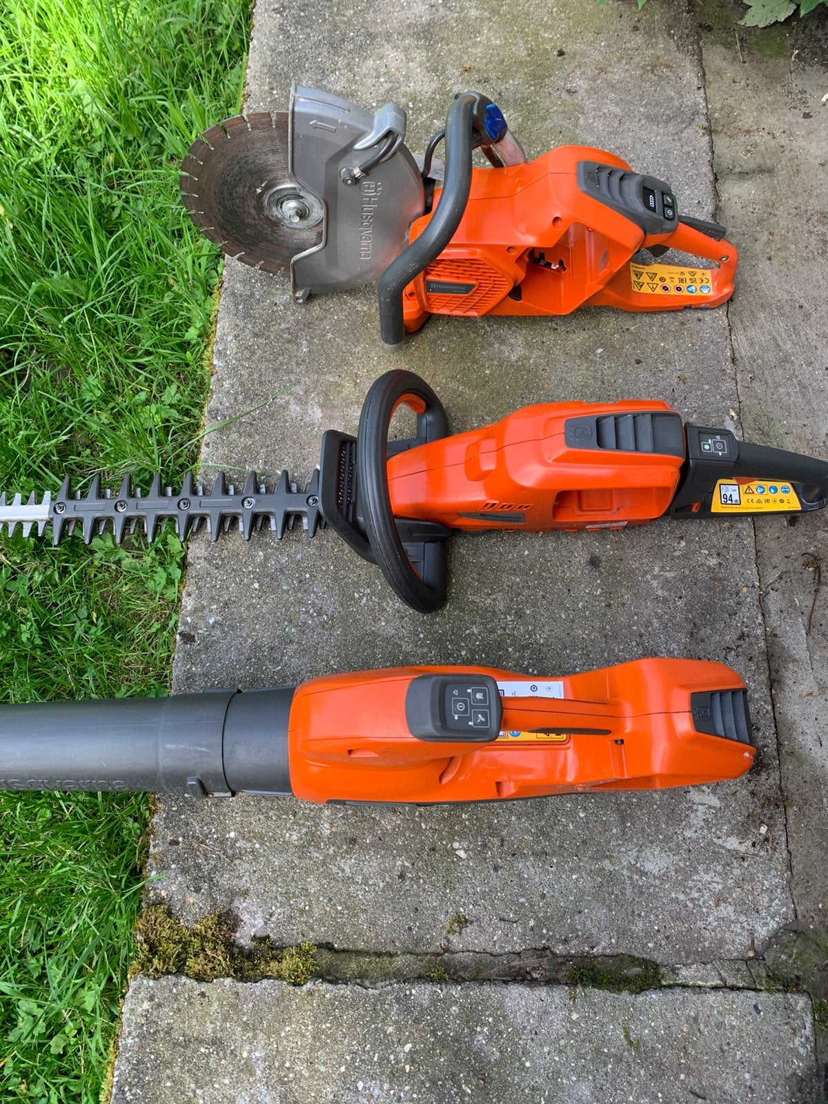 husqvarna, Ophalen, Zo goed als nieuw