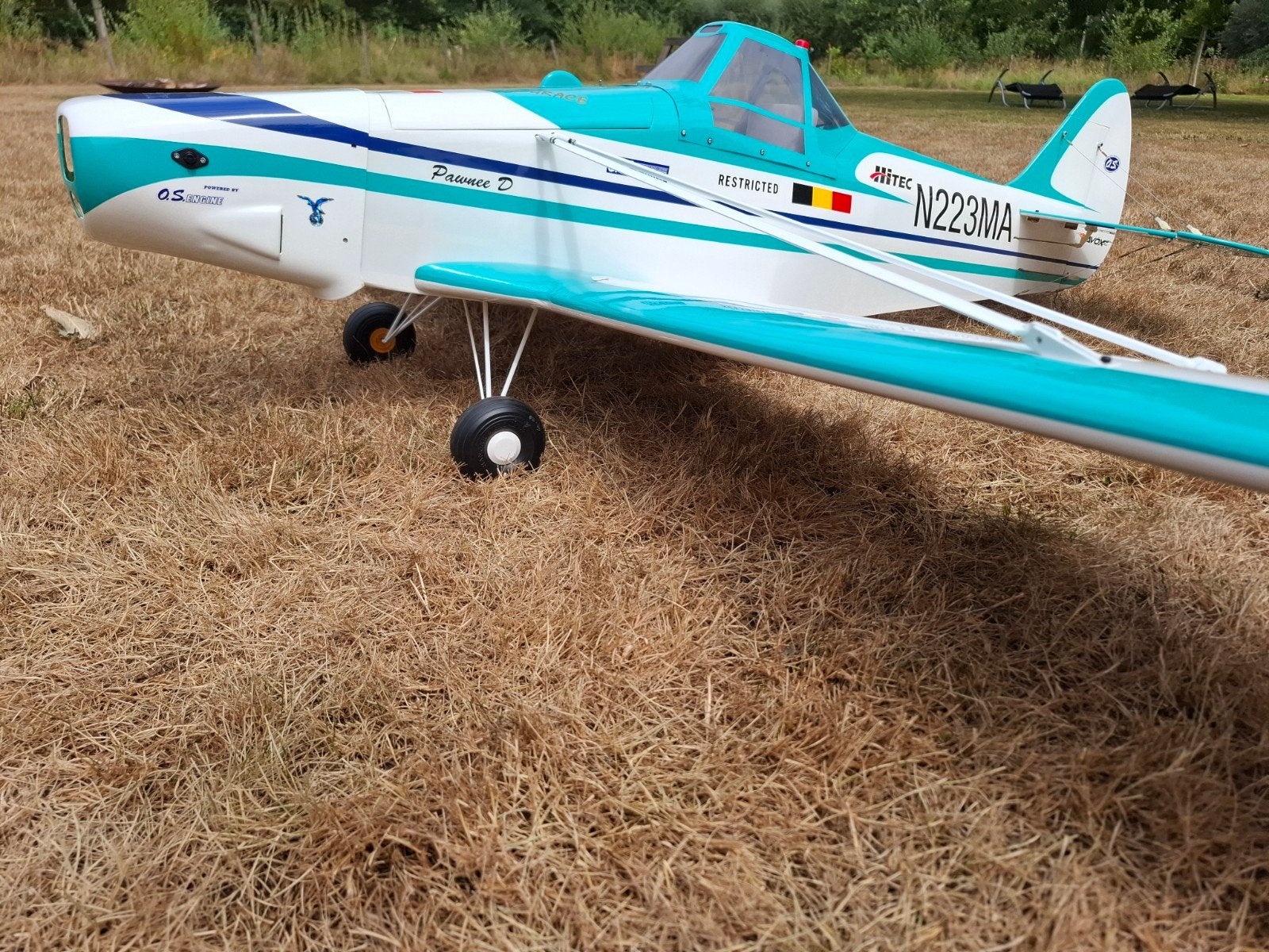 Piper Pawnee ARF, Hobby en Vrije tijd, Modelbouw | Radiografisch | Vliegtuigen, Ophalen, Nieuw