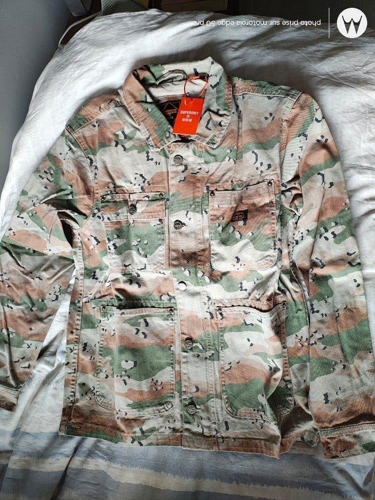 Veste blouson homme Superdry T. M ou L neufs, Enlèvement, Neuf