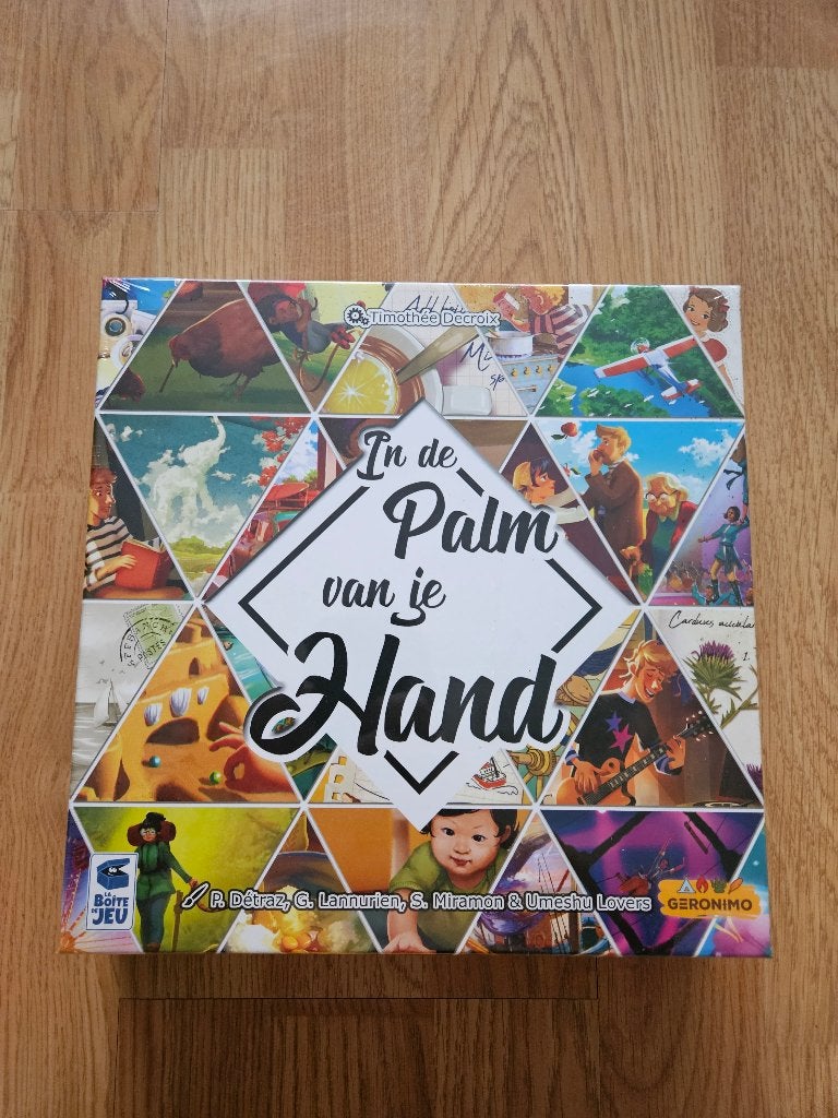 In de Palm van je Hand nieuw in verpakking, 1 ou 2 joueurs, Enlèvement ou Envoi, Neuf, Geronimo